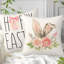 Housse de coussin réversible en lin 