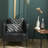 Black Geometric Modern Pillow Cover-1894320213