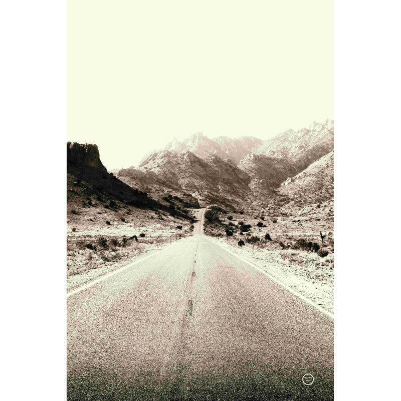 «Road to Old West» par Nathan Larson - reproduction d'art sur toile tendue, H 48 po x l 32 po, Oui
