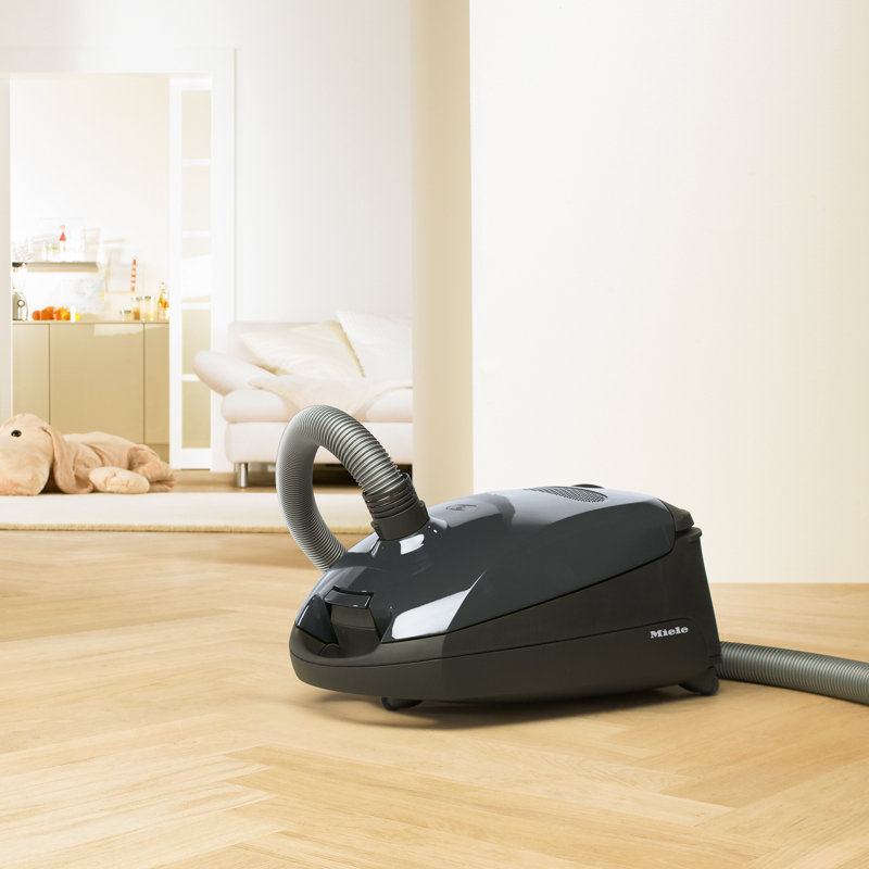 Miele Classic C1 Pure Suction Bagged Canister Vacuum, Graphite Grey