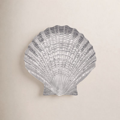 Seaside Scalloped Aluminum Platter