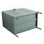 Meuble-lavabo autoportant de 30 po Mint - Bvb05730gn-1. Structure en acier laminé à froid, capacité de charge de 180 livres. , - Vaste espace de rangement avec tablettes réglables. Armoire à double porte.