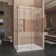 Enigma-X 48.375" x 76" Frameless Single Sliding Shower Enclosure with Clear Max Technology