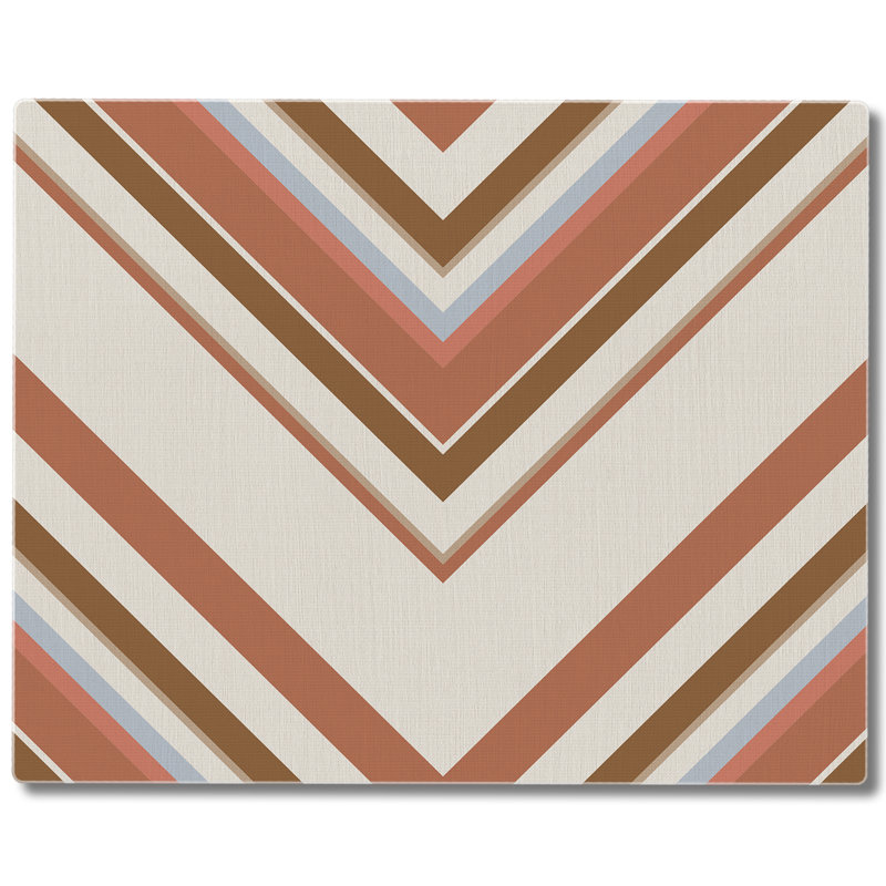 Mohave Boho 3mm Tempered Glass Cutting Board 10" x 8"