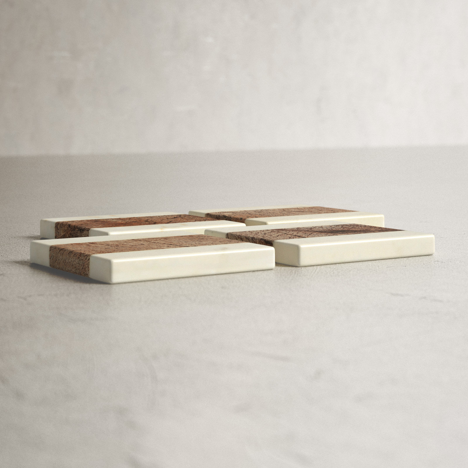 Square Marble Coaster