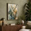Single Stem in Watercolour Botanical - Wrapped Canvas-131763478-131763482