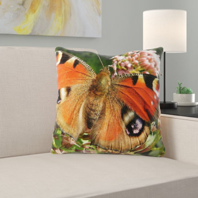 Coussin décoratif papillon