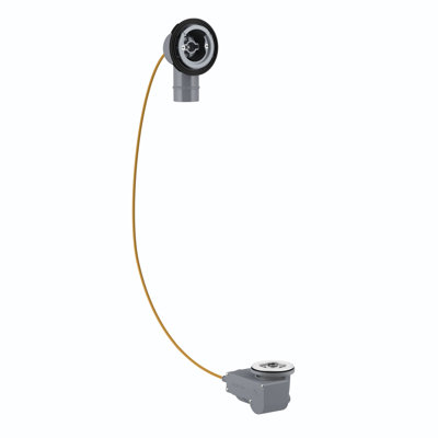 Drain escamotable pour lavabo de salle de bain 1,5 "avec trop-plein Pureflo