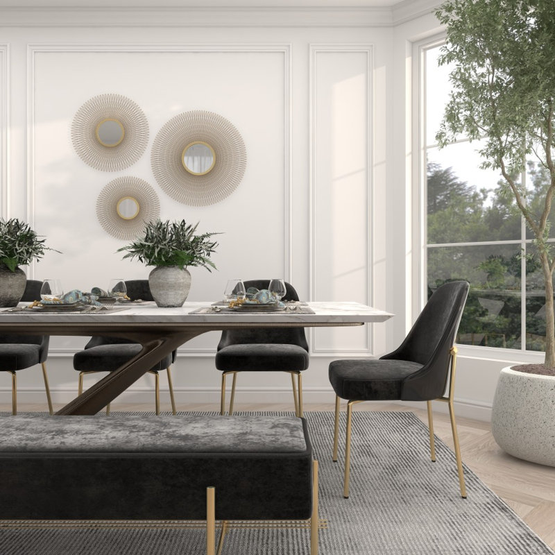 Camaury Circle Wall Mirror