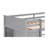 Florestan Twin over Twin 2 Drawer L-Shaped Bunk Beds with Built-in-Desk by Harriet Bee-335964462