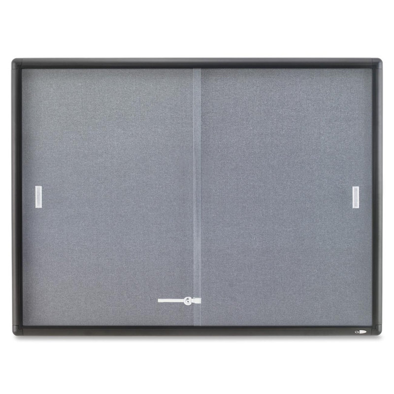 Enclosed Cabinet Fabric Small - 2' - 4' Bulletin Board
