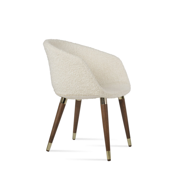 Fauteuil Tribeca GZ, Laine blanc cassé