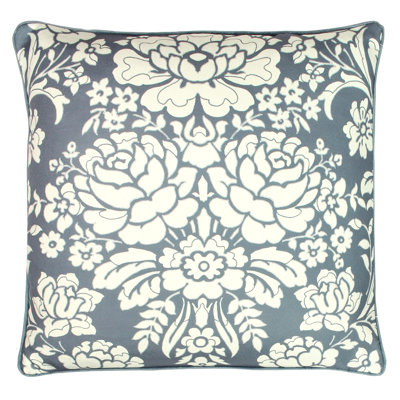 Floral Square Cushion Cover