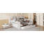 Lit de jour en bois avec 3 tiroirs, ports USB et bureau-917904458-917904461