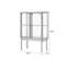 Black Solid Wood+Stainless Steel+Tempered Glass Display Cases-120838263