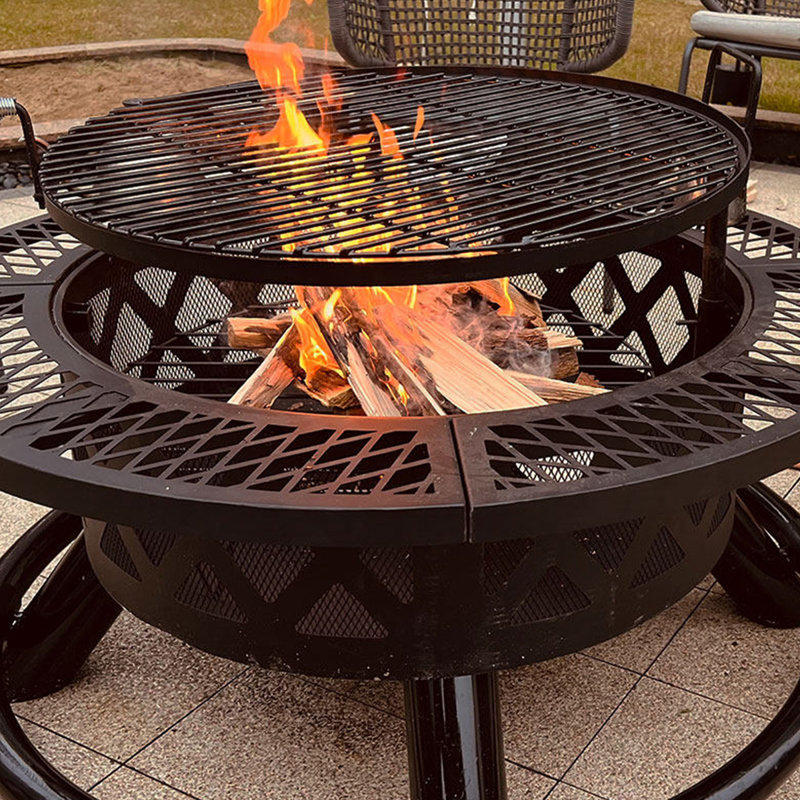 Barbecue au charbon 35,37 po