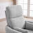 Swivel Rocker Recliner Chair with 8-Point Massage-462402433
