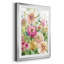 Jardin de fleurs - Peinture sur toile encadrée-151094921-151094934