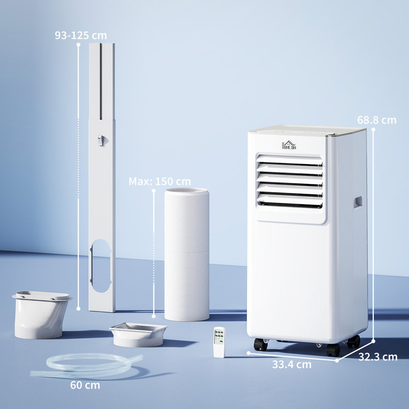 7000 BTU Portable Air Conditioner with Remote