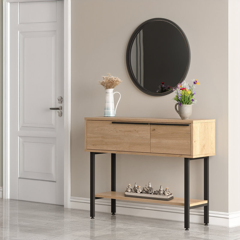 Lothrop Industrial Sideboard, Walnut