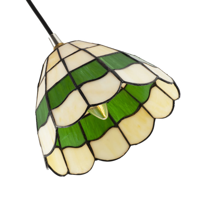 12cm H Glass Bell Pendant Shade ( No Direct Attachment Method ), Red