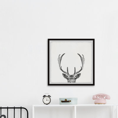 Giant Antlers 1 Piece Single Picture Frame Painting