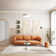 Gertmenian Arlo Verano Modern Abstract Beige Tan Cream High Low Easy Care Indooor Area Rug