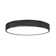 Arne 20.75 inch 1 Light Flush Mount in Matte Black