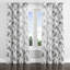 Rideaux Modern Window - rideau à œillets noir Aziza - 1 panneau-1414886423-1414886420