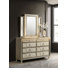Commode 8 tiroirs avec miroir à trois panneaux Stanton