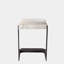 Regan Bar Stool w/Ivory Leather-Antique Brass-60070922-60070923-60070918