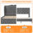 Inha Upholstered Metal Wingback Bed-100870498
