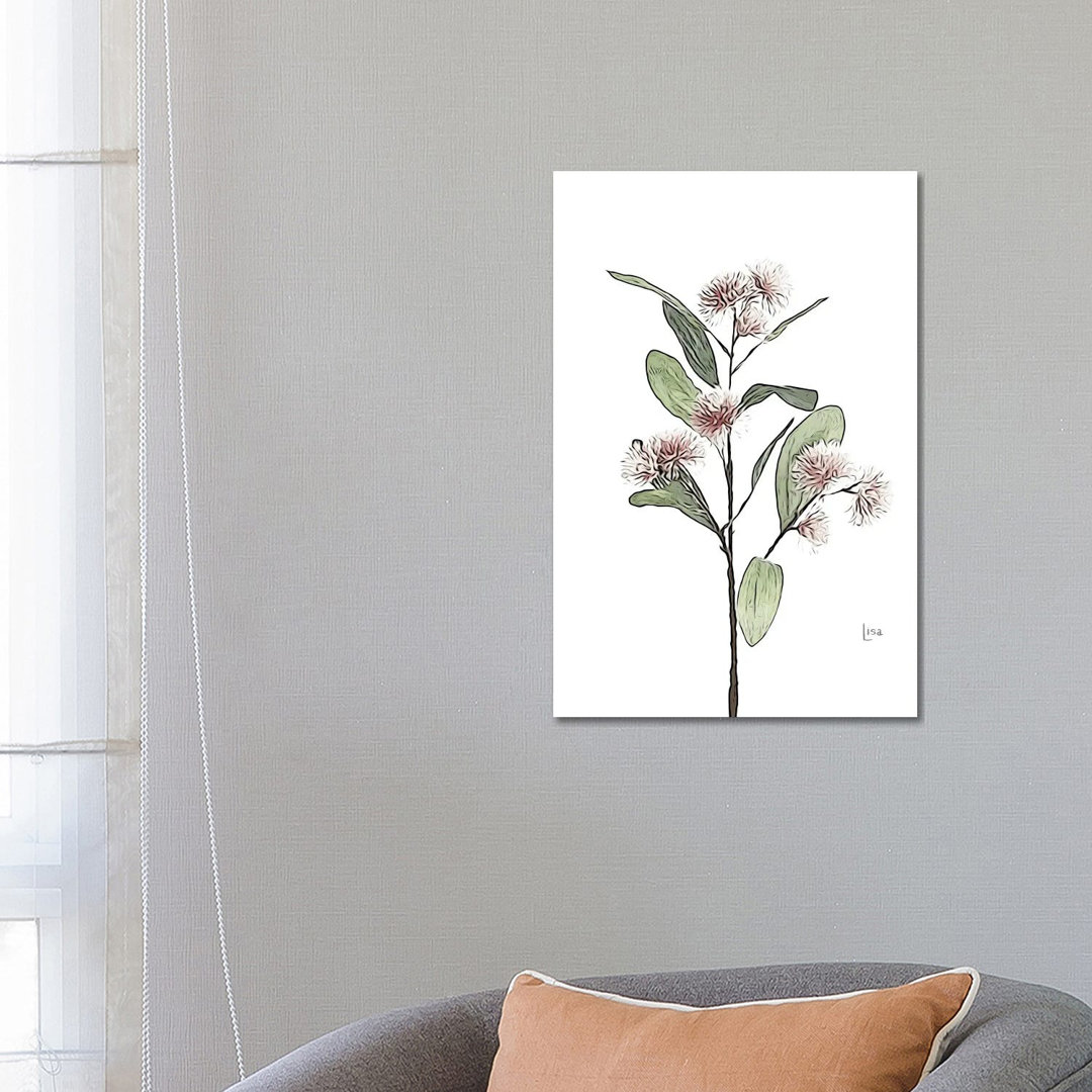 Gum Blossom von Printable Lisa's Pets - Gallery-Wrapped Canvas Giclée on Canvas