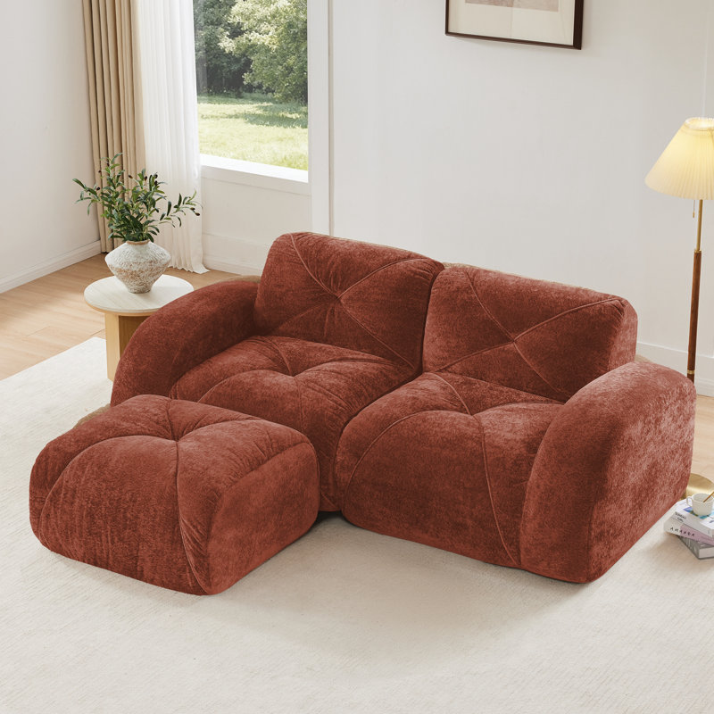 L-Shaped Boneless Sofa