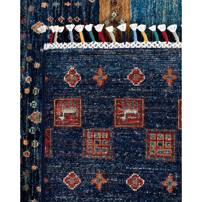 One-of-a-Kind Rectangle 9'2" X 11'8" Hand Knotted Area Rug