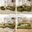 106” Compression Folding Convertible Sleeper Sofa Bed-658417595