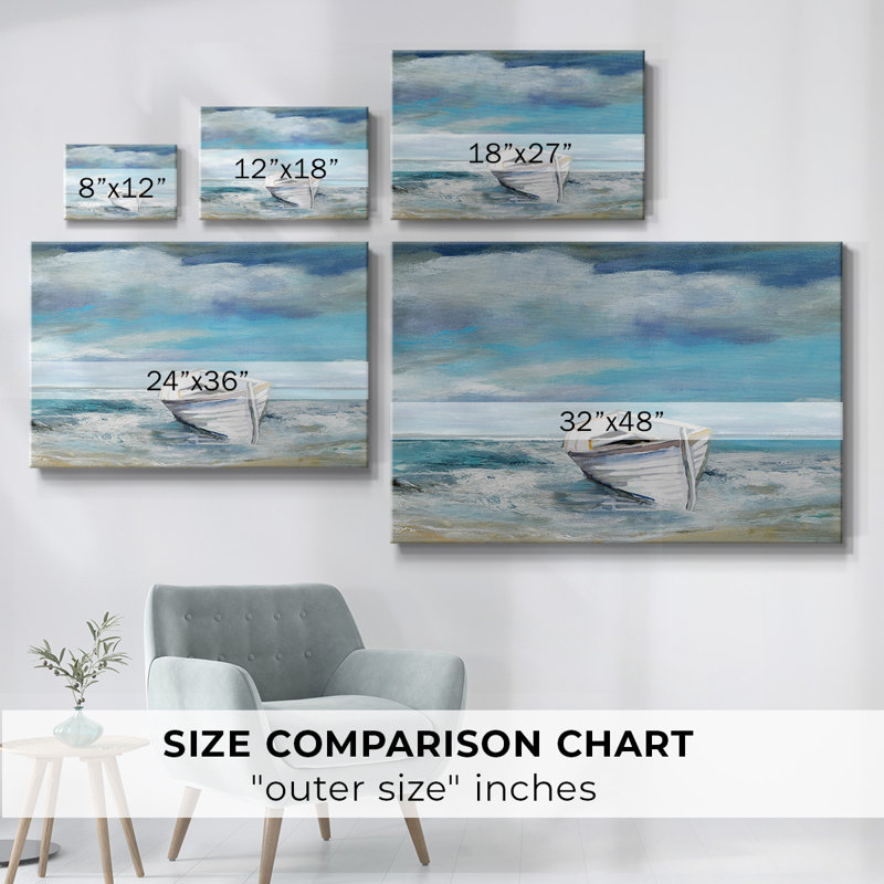 Classic Coast-Gallery Wrapped Canvas, 24" H x 36" W