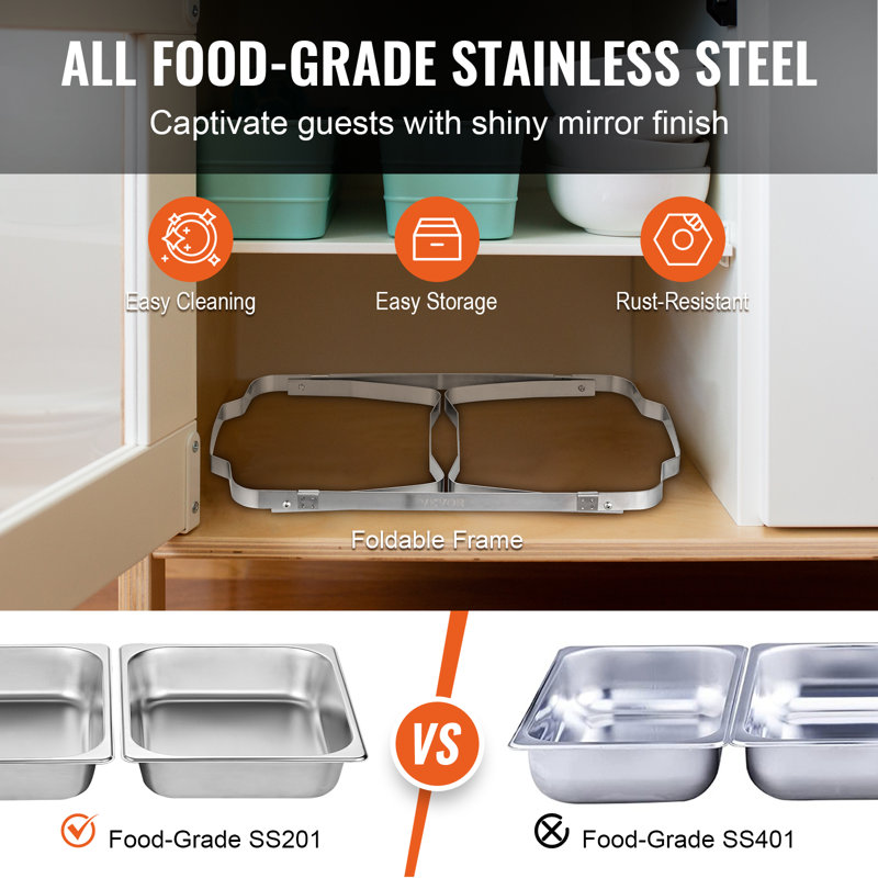Stainless Steel Rectangle Chafing Dish