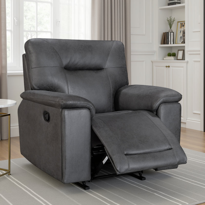 Tabias 104cm Wide Glider Standard Recliner