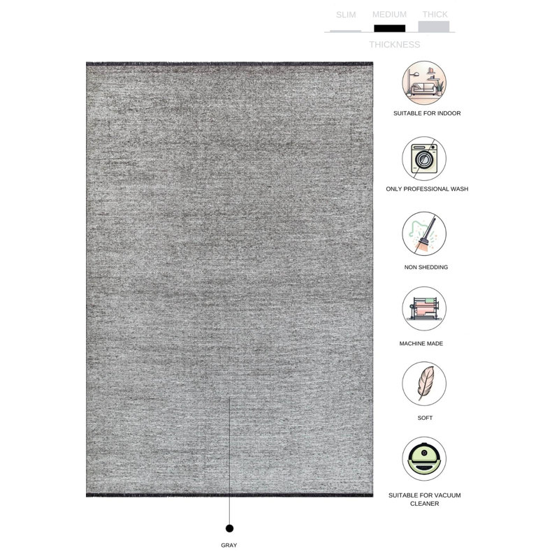 Tapis Jarius, Rectangle 3 pi 11 po x 5 pi 11 po