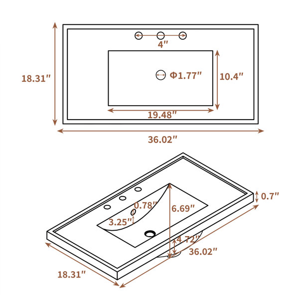 Dimensions du produit