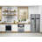 KoolMore 198 Lb. Daily Production Cube Clear Ice Freestanding Ice Maker