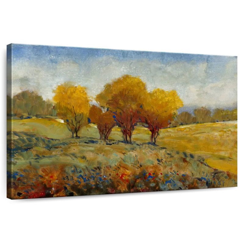 Alvord Vivid Brushstrokes I, H 34 po x l 51 po