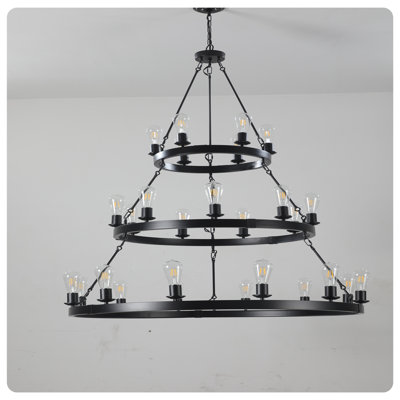 Chandelier Black