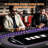 RayChee 84'' 10-Player LED Poker Table Foldable, Texas Holdem Table w/Inlaid LED Light, 2 USB & 2 Type-c Ports-99171643