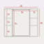 1-Drawer Medicine Cabinet-1223402355