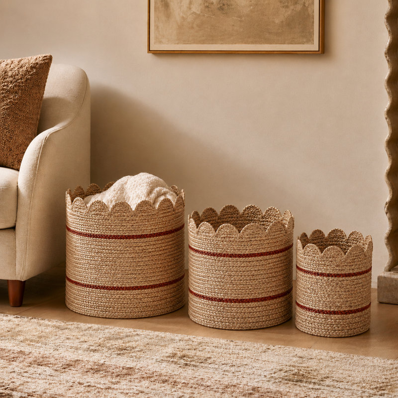 Ensemble de paniers de rangement Cole and Grey