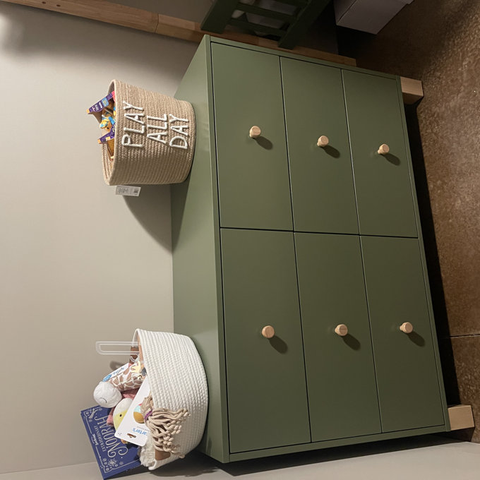 GREENGUARD Gold Certified Furniture Storkcraft California 6-Drawer Double  Dresser  GREENGUARD Gold Certified, Interlocking Drawer Safety, Olive &  Driftwood Finish Bedroom Furniture
