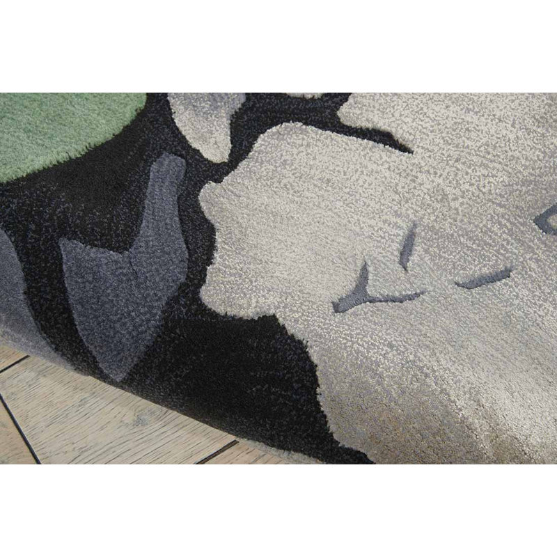 Prismatic Viscose Abstract Indoor Rug