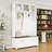 Modern Hall Tree with Golden Hooks, Bench, Drawers and Storage Compartments-606366768